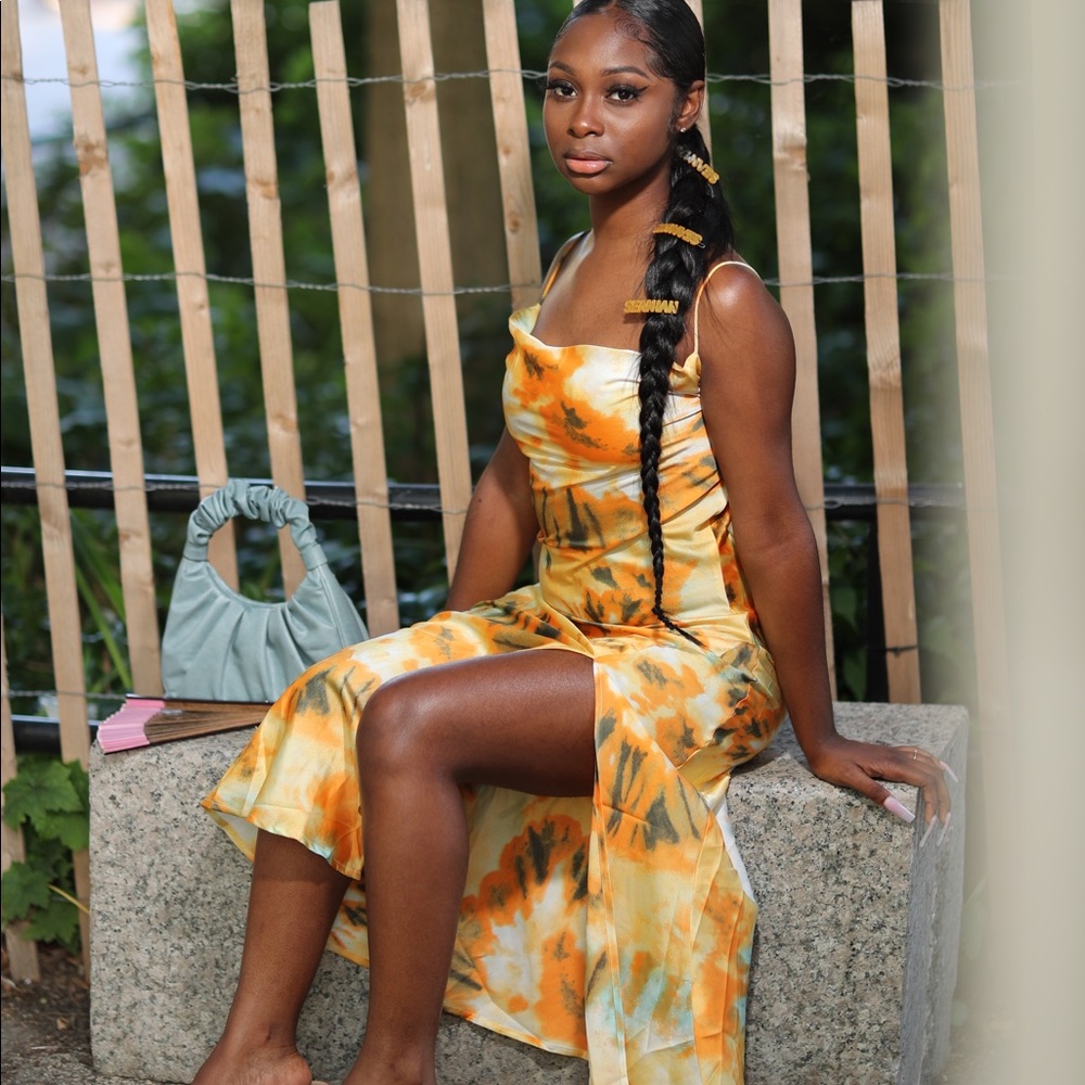 Tie dye dress